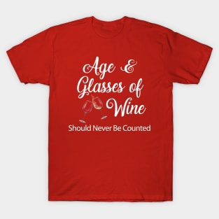 Glasses of Wine T-Shirt